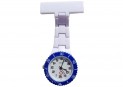 Montre Swatch Infirmière Blanche cadre Bleu