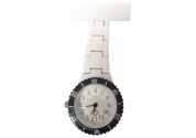 Montre Swatch Infirmière Blanche cadre Noir