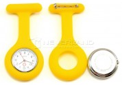 Montre Infirmière Jaune - Grande 8,5cm de hauteur