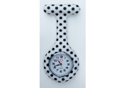 Montre Infirmière Dalmatiens - Grande 8,5cm de hauteur