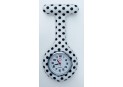 Montre Infirmière Dalmatiens - Grande 8,5cm de hauteur