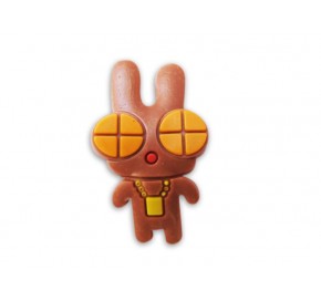 Pin's, Pin'zz monstre lapin marron