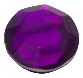 Pin's, Pin'zz Fleur Diamant Mauve