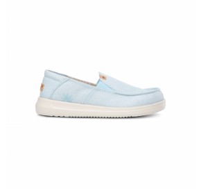 Mocassin MANON - cyan - femme