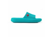 Claquette - bleu turquoise - homme