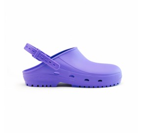 Sabot bloc plastique - femme - violet