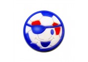 Pin's, Pin'zz ballon football 3 sabots plastique 