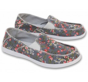 Chaussure Toile Femme, Rosalie Gris - Liberty gris - Gris