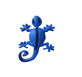 Pin's, Pin'zz Schuzz gecko bleu