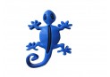 Pin's, Pin'zz Schuzz gecko bleu