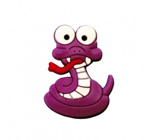 Pin's, Pin'zz snake mauve